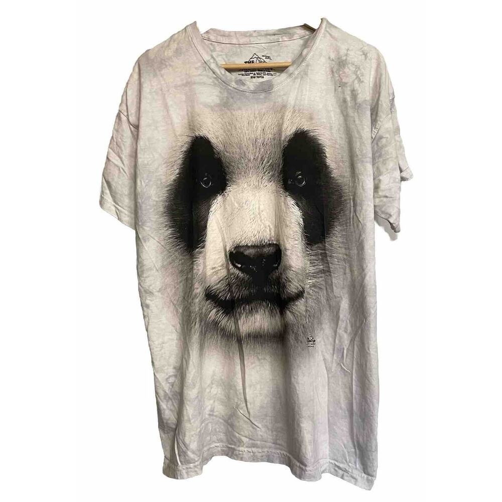 The Mountain Shirt Tie Dyed‎ Puppy Dog Face Graphic Mens XL